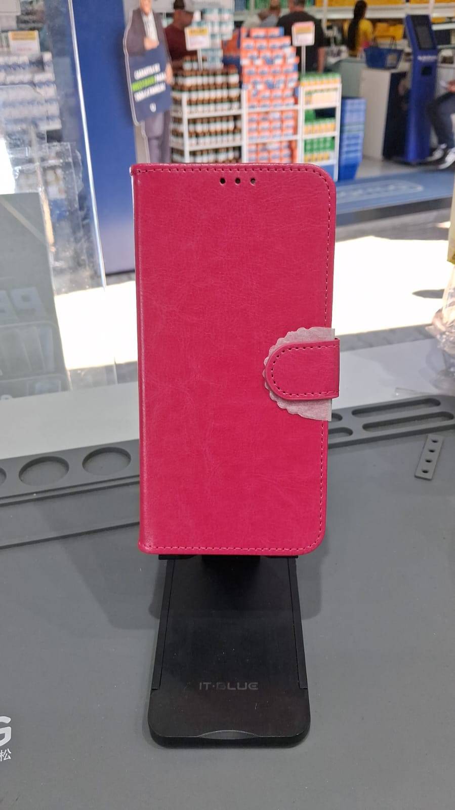 CAPA CARTEIRA ROSA ESCURO  A52