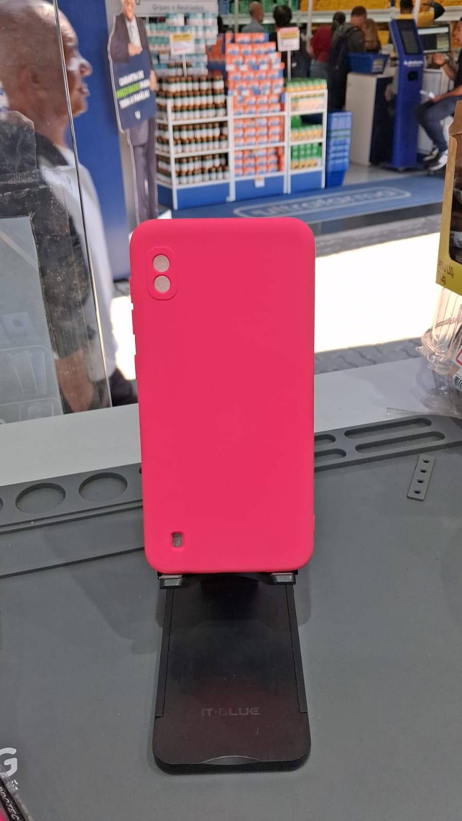 CAPA CASE ROSA CHOQUE A10