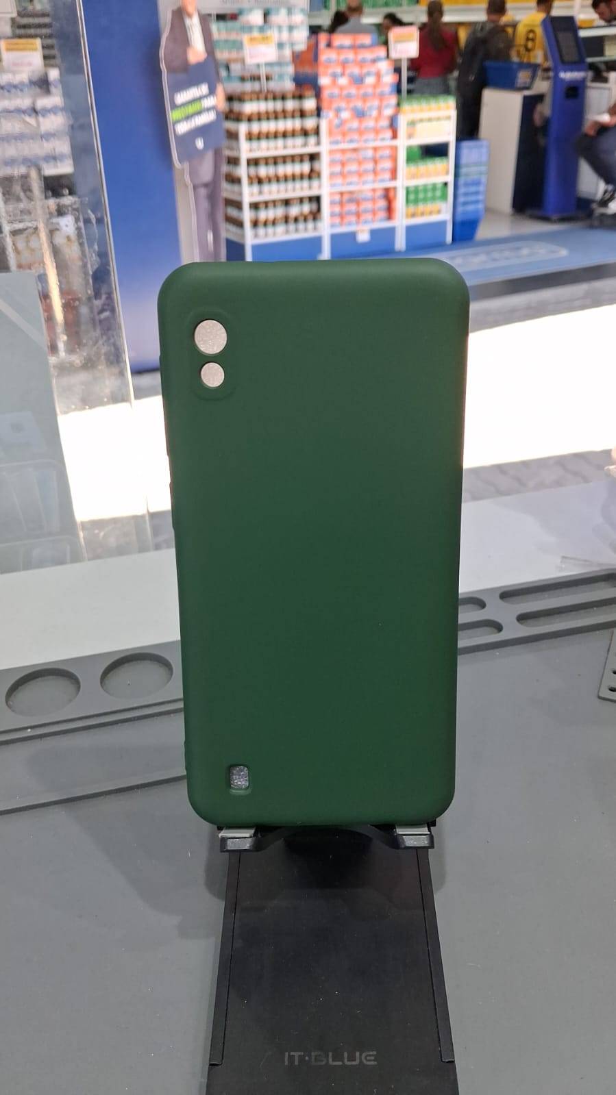 CAPA CASE VERDE ESCURO A10
