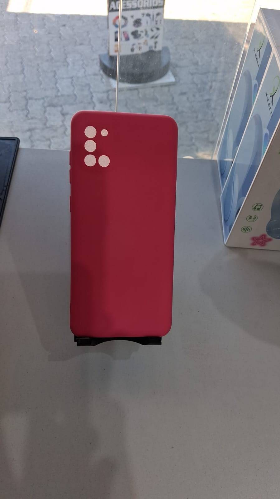 CAPA CASE ROSA ESCURO A31