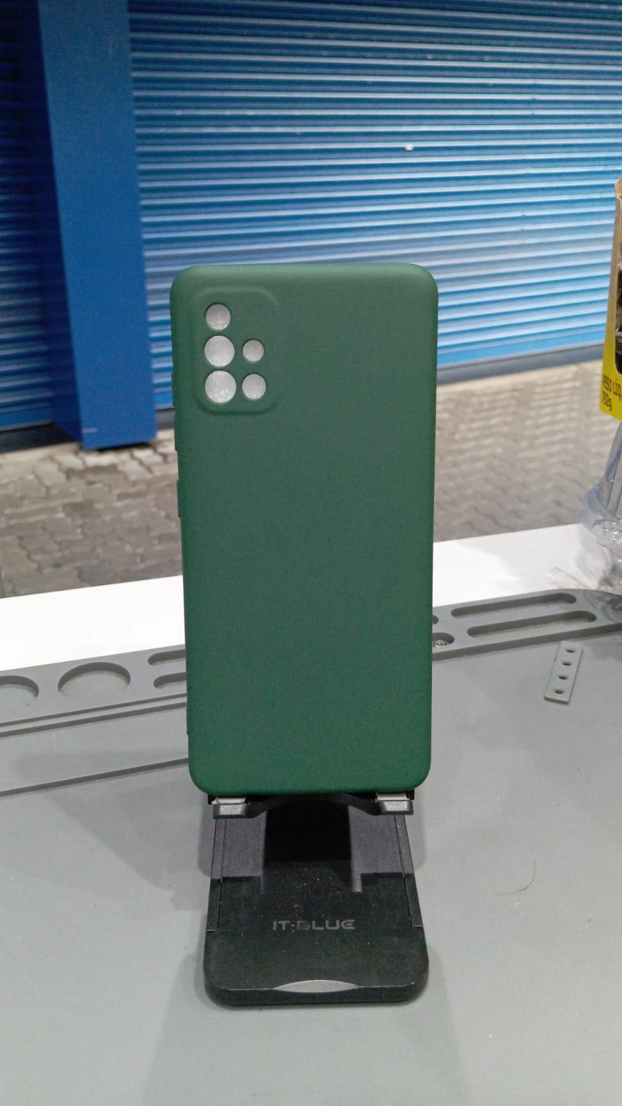 CAPA CASE VERDE ESCURO A51
