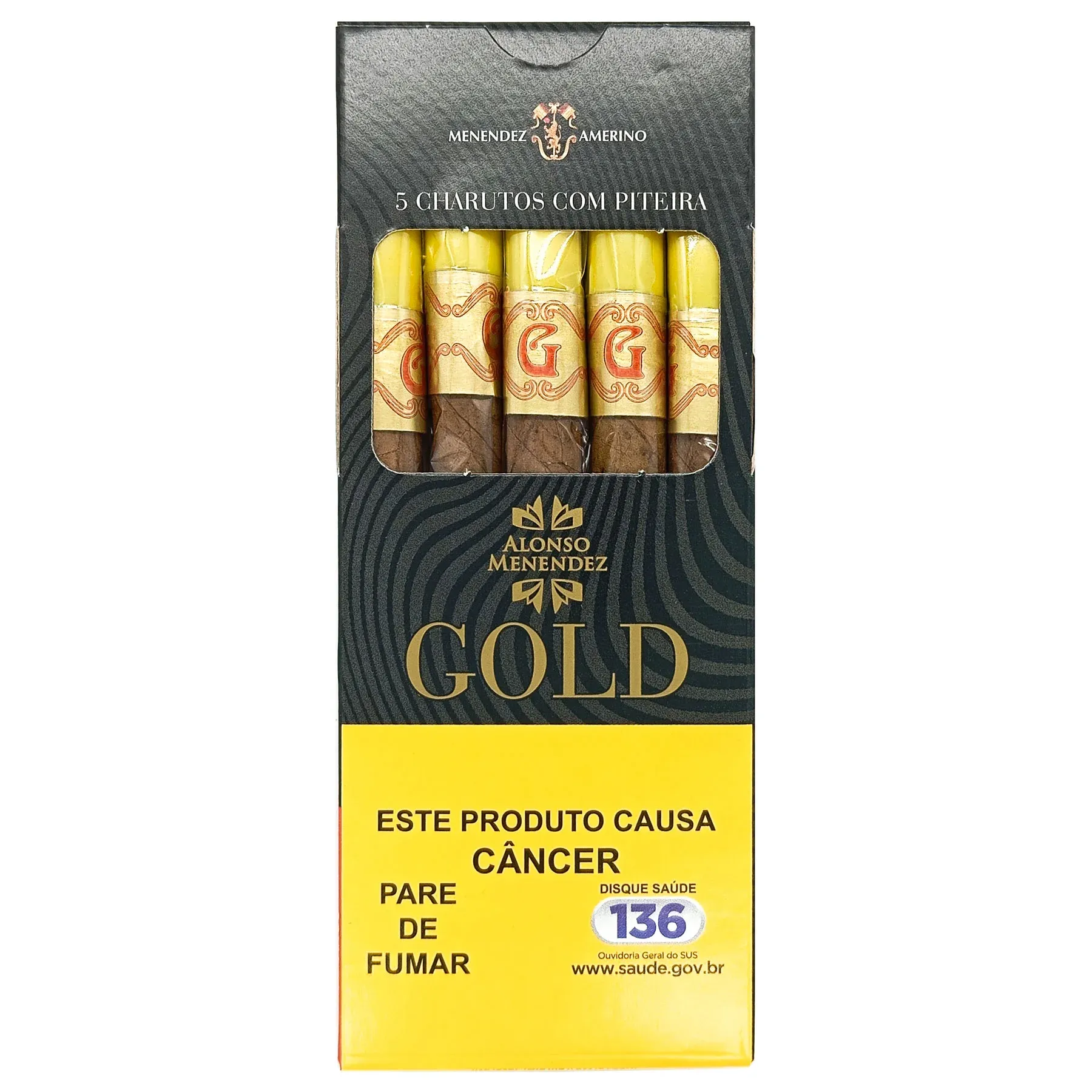 CHARUTO COM PITERA GOLD