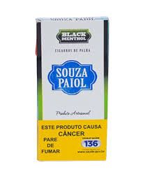SOUZA PAIOL CIGARRO BLACK MENTHOL