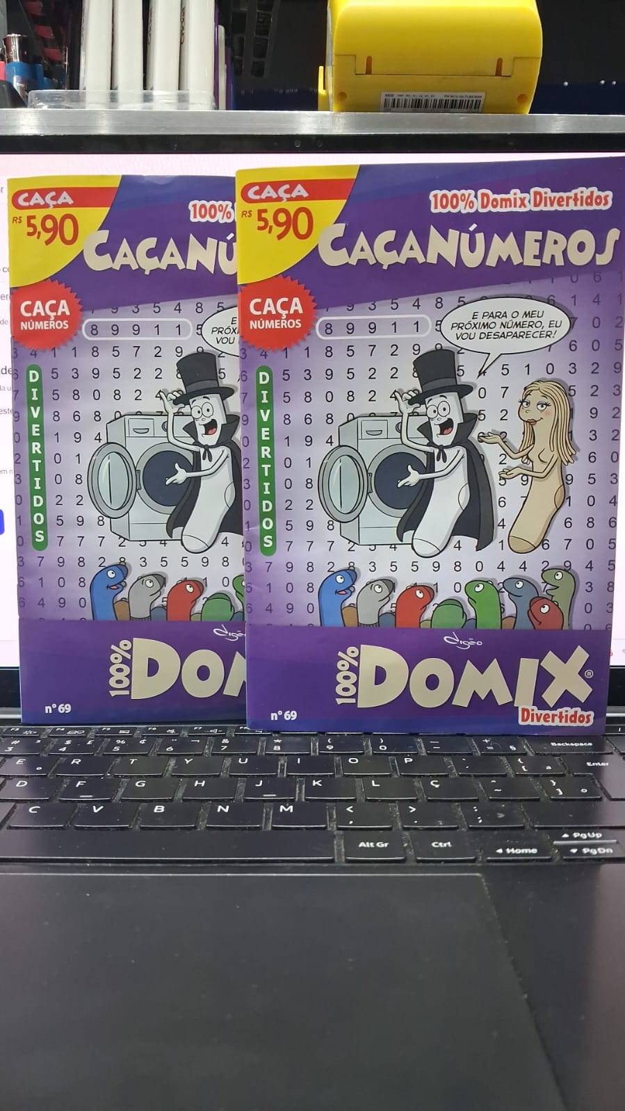 CAÇA NUMEROS 100% DIVERTIDOS n 69