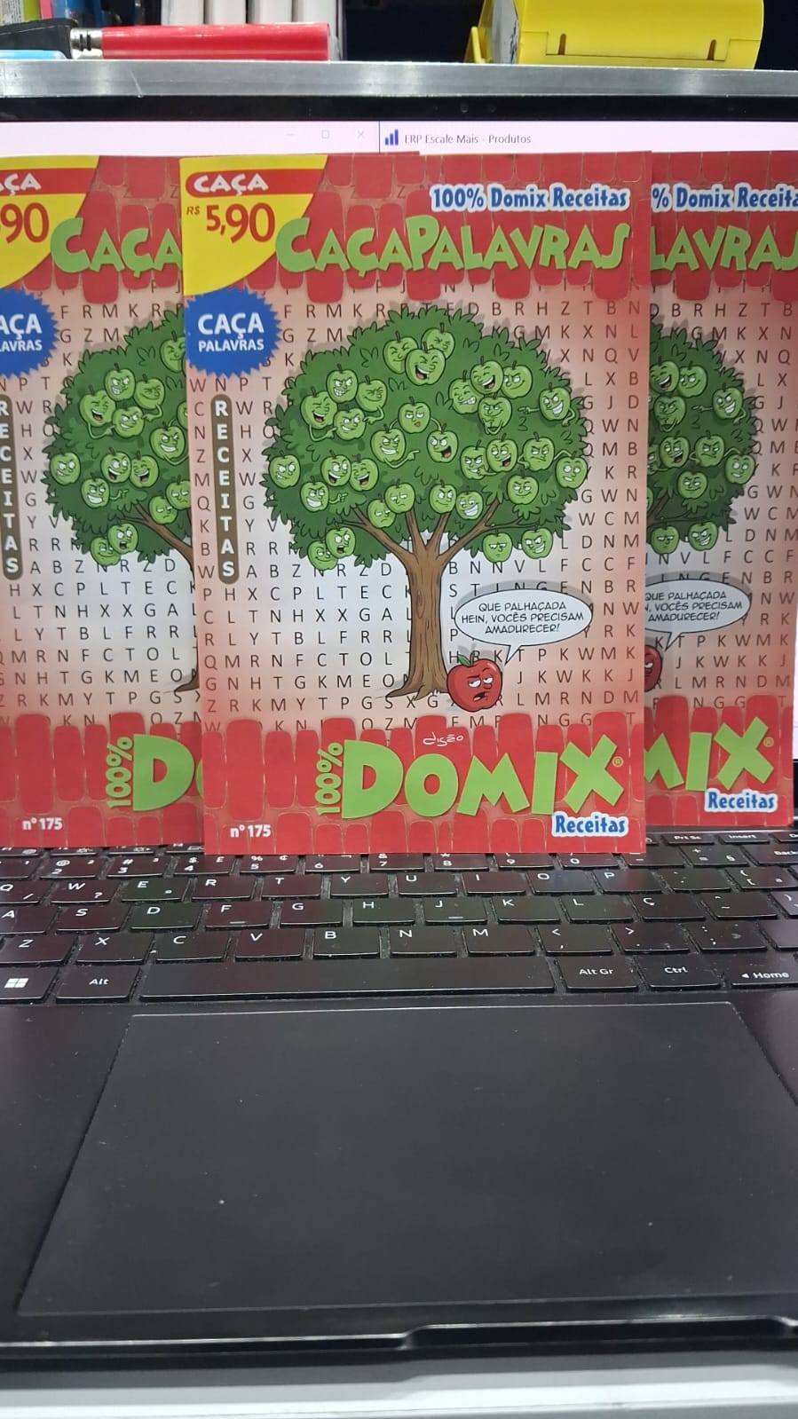 CAÇA PALAVRAS 100% DOMIX RECEITAS n 175