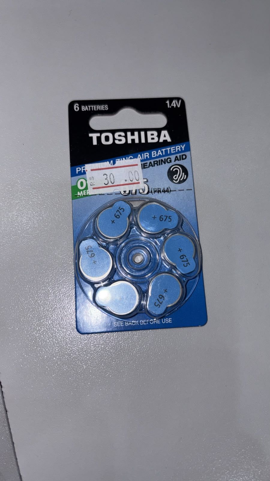 BATERIA TOSHIBA +675