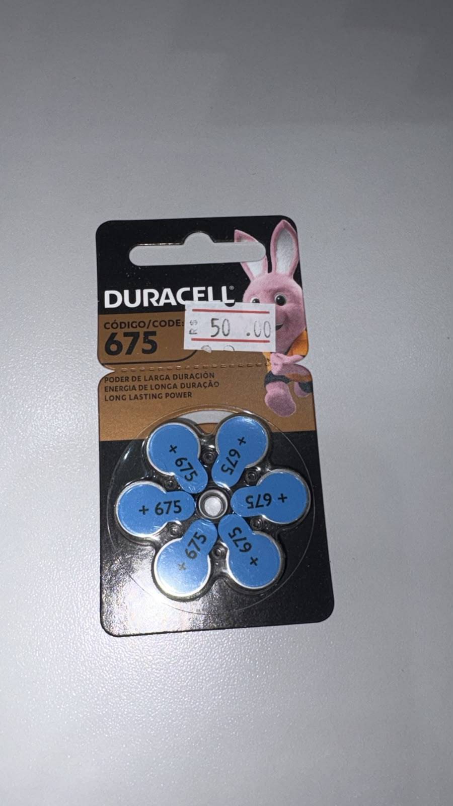 BATERIA +675 DURACELL