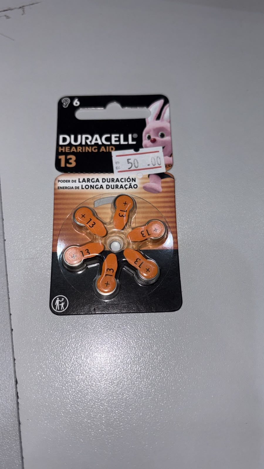 BATERIA +13 DURACELL