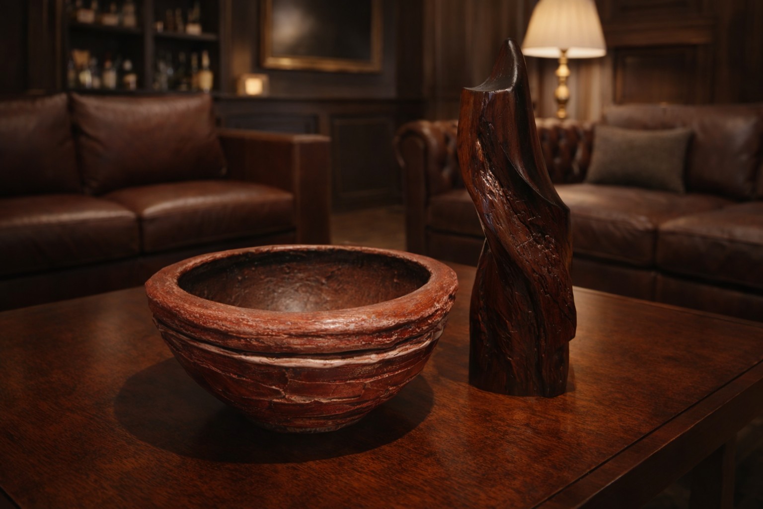 BOWLS DECORATIVO COM DESIGN EXCLUSIVO EM TEXTURA E RELEVO - 25x13,5
