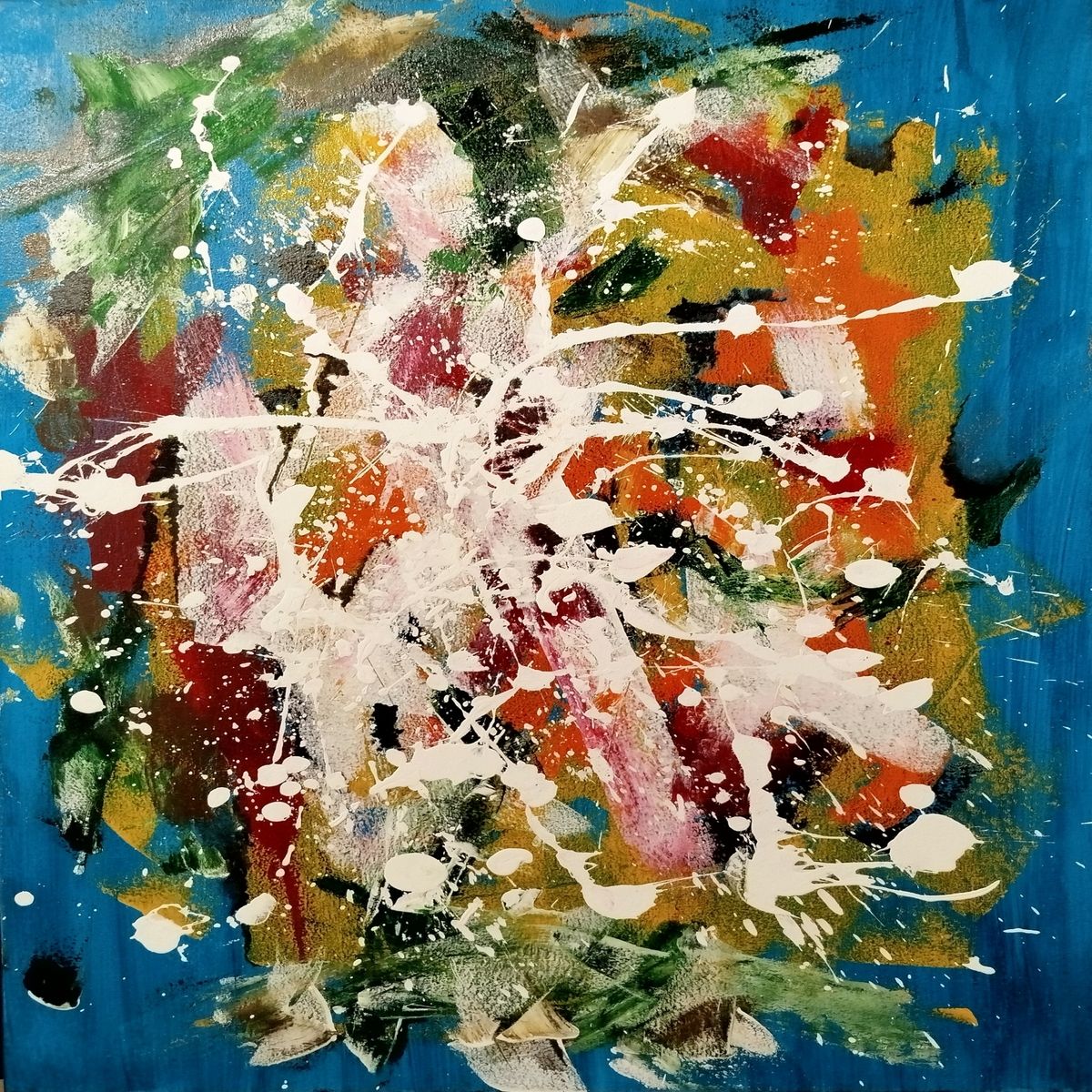 QUADRO AUTORAL PAINEL SOBRE ACRÍLICO 50X70
