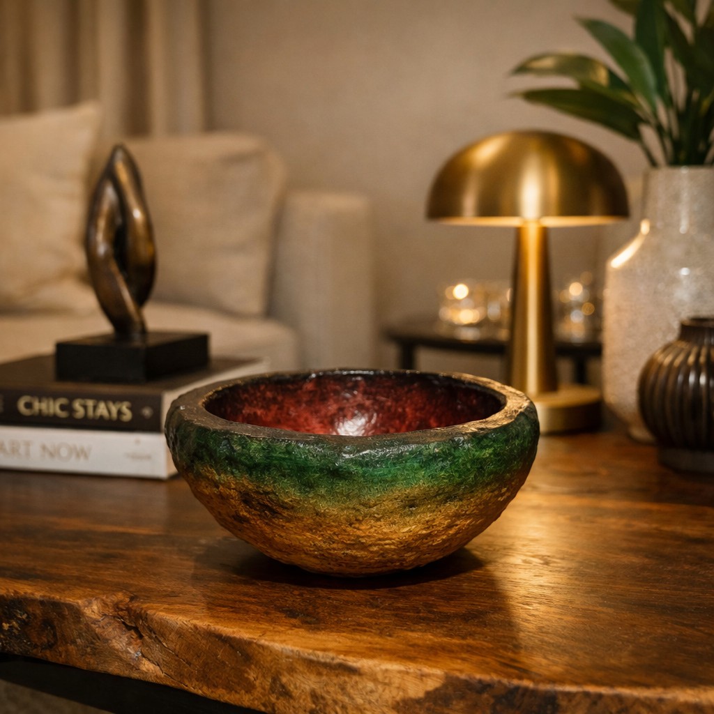 BOWLS DECORATIVO COM DESIGN EXCLUSIVO 20X11