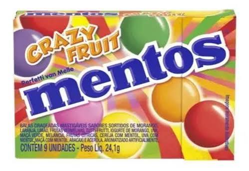 MENTOS MIX FRUIT BOX