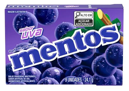MENTOS SABOR UVA BOX
