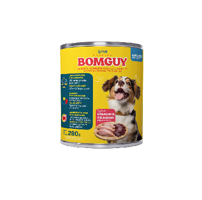 LATA - BOMGUY ADULTO FIGADO FRANGO - 280G