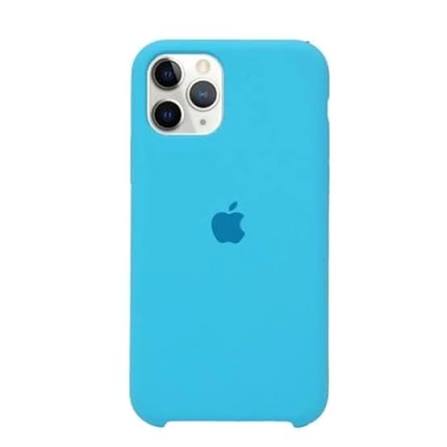 CAPA SILICONE CASE IPHONE 11 PRO MAX AZUL