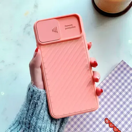 CAPA SILICONE CASE IPHONE 12/12 PRO ROSA BEBÊ