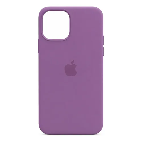 CAPA SILICONE CASE IPHONE ROXA 12/12 PRO