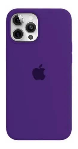 CAPA SILICONE CASE IPHONE 12 PRO MAX ROXA