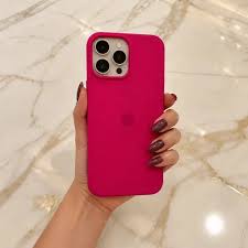 CAPA SILICONE CASE IPHONE 13 PRO MAX ROSA