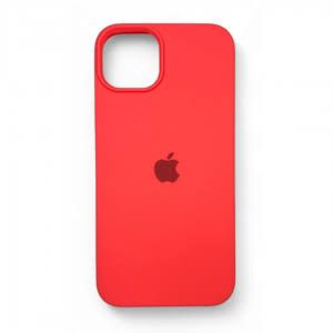 CAPA SILICONE CASE IPHONE 15 PRO MAX/PLUS VERMELHA