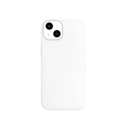 CAPA SILICONE CASE IPHONE 15 PRO MAX/PLUS BRANCA