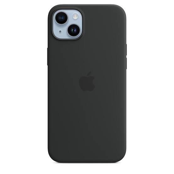 CAPA SILICONE CASE IPHONE 14 PRO PRETA
