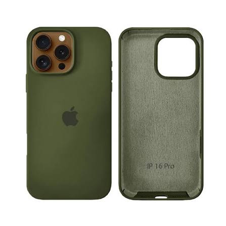 CAPA SILICONE CASE 16 PRO MAX VERDE