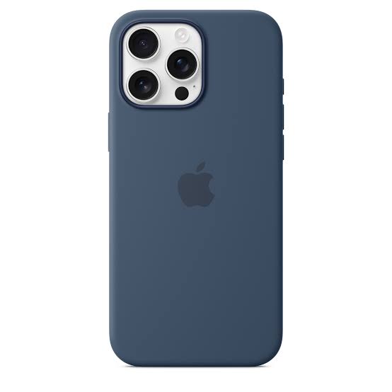 CAPA SILICONE CASE 16 PRO MAX AZUL MARINHO