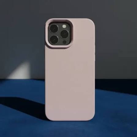 CAPA SILICONE CASE 16 PRO ROSA BEBÊ