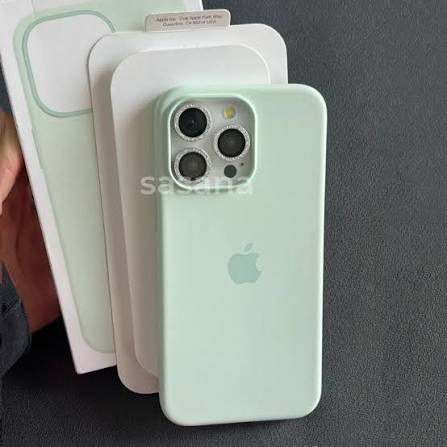 CAPA SILICONE CASE 16 PRO VERDE PASTEL