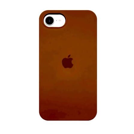 CAPA SILICONE CASE IPHONE 16E MARROM