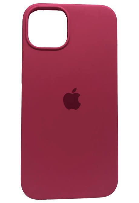 CAPA SILICONE CASE IPHONE 13 VINHO